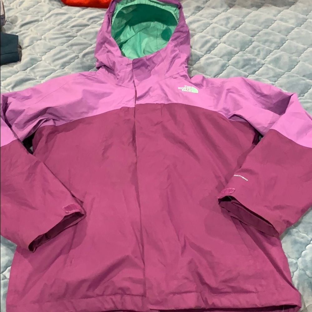 Girls North face